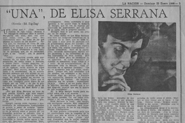 Una, de Elisa Serrana