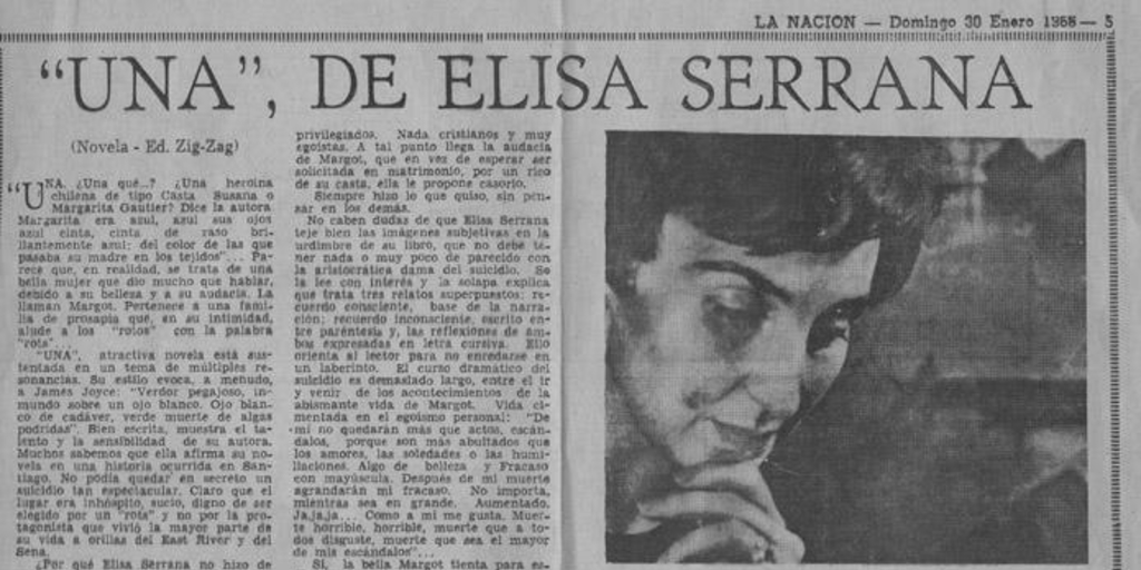 Una, de Elisa Serrana