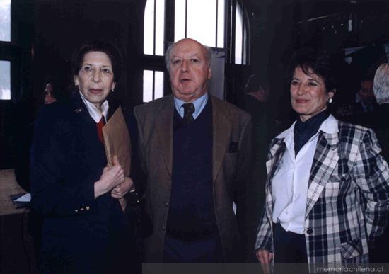 Jorge Edwards en la Sala Ercilla de la Biblioteca Nacional de Chile