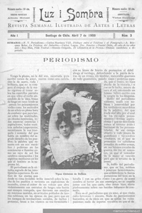 Luz i sombra : n° 3 : 7 de abril de 1900