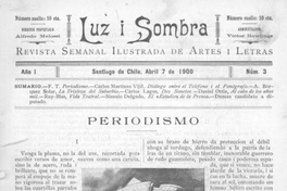 Luz i sombra : n° 3 : 7 de abril de 1900