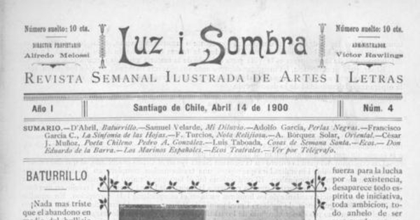 Luz i sombra : n° 4 : 14 de abril de 1900