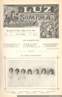 Luz i sombra : n° 8 : 12 de mayo de 1900