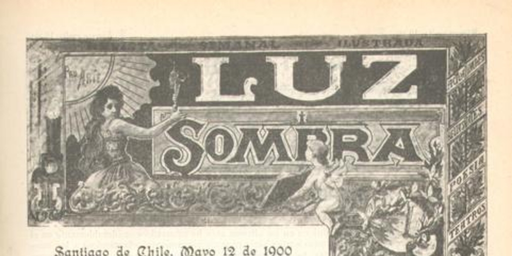 Luz i sombra : n° 8 : 12 de mayo de 1900