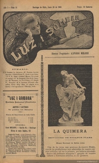 Luz i sombra : n° 14 : 23 de junio de 1900