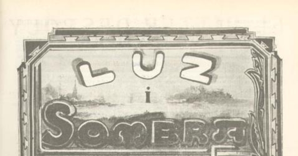 Luz i sombra : n° 21 : 11 de agosto de 1900