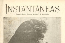 Instantáneas : no. 5, 29 de abril de 1900