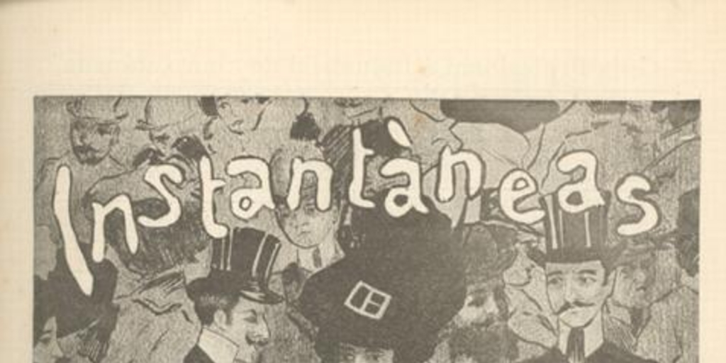 Instantáneas : semanario festivo, literario, artístico y de actualidades : n° 12 : 17 de junio de 1900