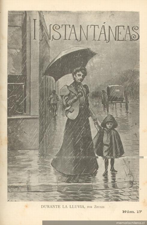 Instantáneas : semanario festivo, literario, artístico y de actualidades : n° 17 : 22 de julio de 1900