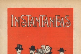 Instantáneas : semanario festivo, literario, artístico y de actualidades : n° 20 : 12 de agosto de 1900