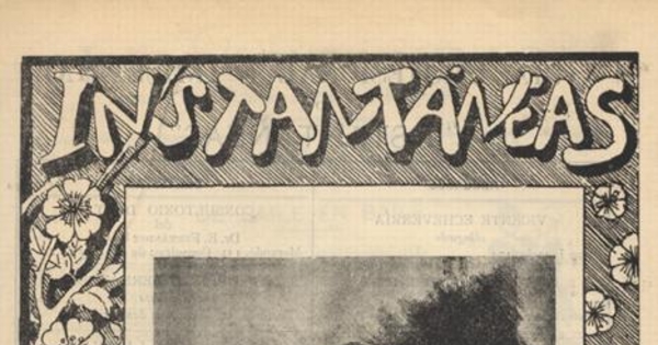 Instantáneas : semanario festivo, literario, artístico y de actualidades : n° 21 : 19 de agosto de 1900