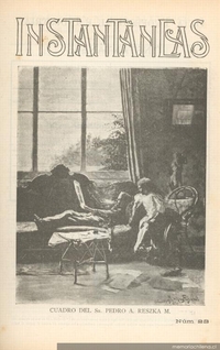 Instantáneas : semanario festivo, literario, artístico y de actualidades : n° 23 : 2 de septiembre de 1900