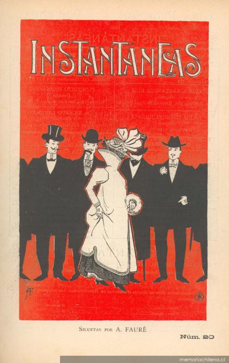 Instantáneas : semanario festivo, literario, artístico y de actualidades : n° 20 : 12 de agosto de 1900