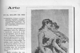 Los 21 : estudios sobre artistas : Arte : en el Salón de 1900