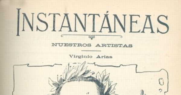 Portada de Instantáneas de luz y sombra. Año 2, número 52, 17 de marzo de 1901