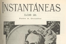 Portada de Instantáneas de luz y sombra. Año 2, número 55, 7 de abril de 1901