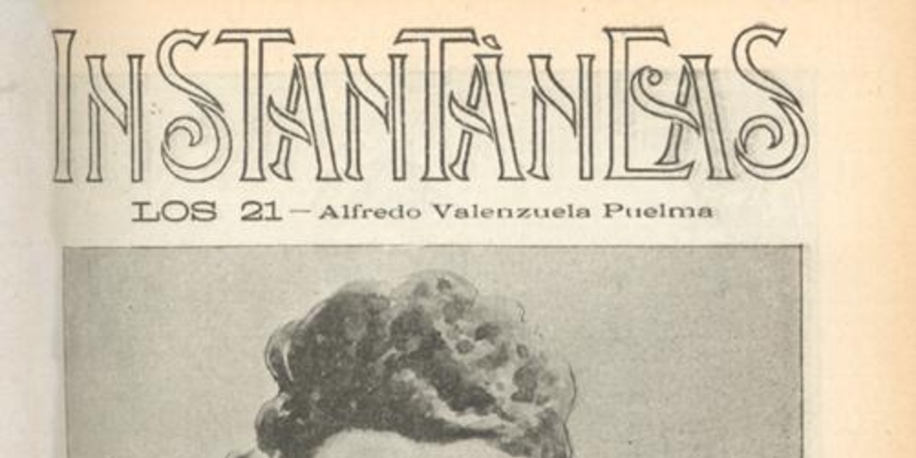 Portada de Instantáneas de luz y sombra. Año 2, número 57, 21 de abril de 1901