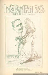Portada de Instantáneas de luz y sombra. Año 2, número 59, 5 de mayo de 1901