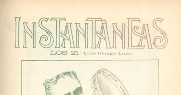 Portada de Instantáneas de luz y sombra. Año 2, número 59, 5 de mayo de 1901
