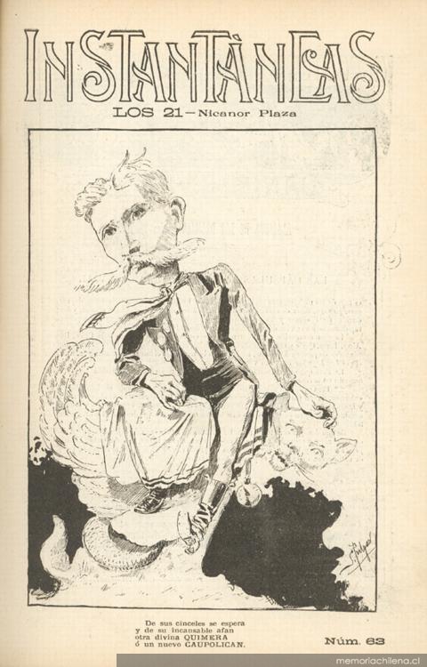 Portada de Instantáneas de luz y sombra. Año 2, número 63, 2 de junio de 1901