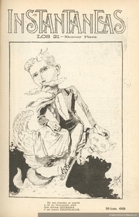 Portada de Instantáneas de luz y sombra. Año 2, número 63, 2 de junio de 1901