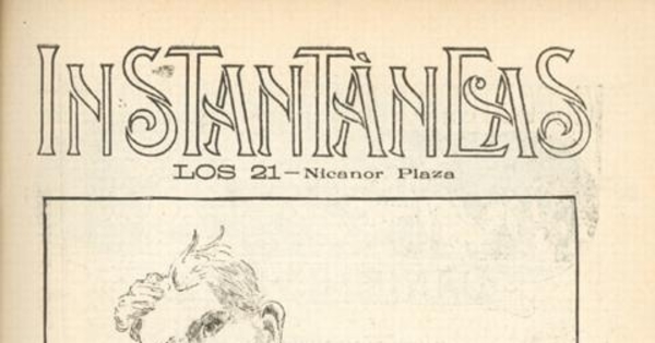 Caricatura de Nicanor Plaza