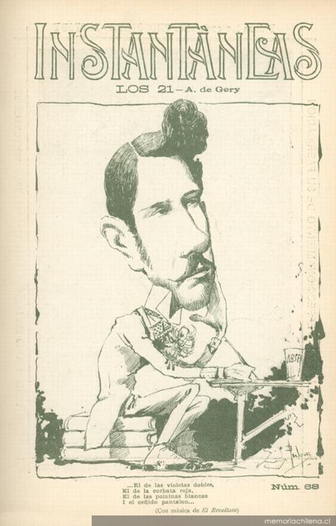 Caricatura de Emilio Rodríguez Mendoza