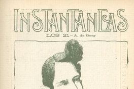 Portada de Instantáneas de luz y sombra. Año 2, número 68, 7 de julio de 1901