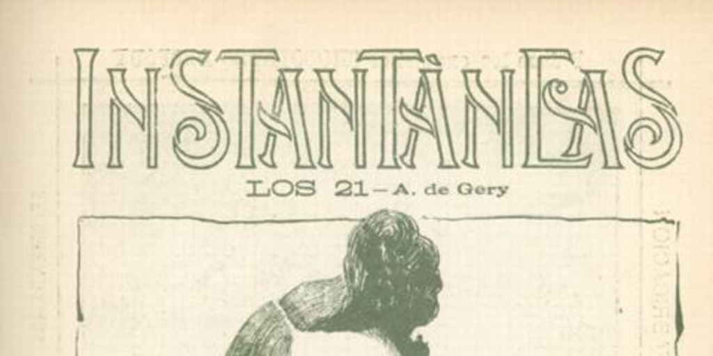 Portada de Instantáneas de luz y sombra. Año 2, número 68, 7 de julio de 1901