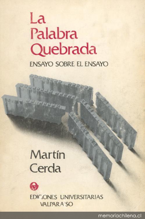 La palabra quebrada : ensayo sobre el ensayo