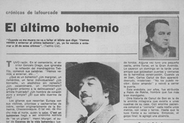 El último bohemio