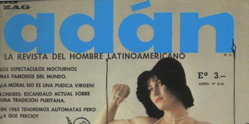 Adán : la revista del hombre latinoamericano : año 1, n° 1 : 30 de noviembre de 1966