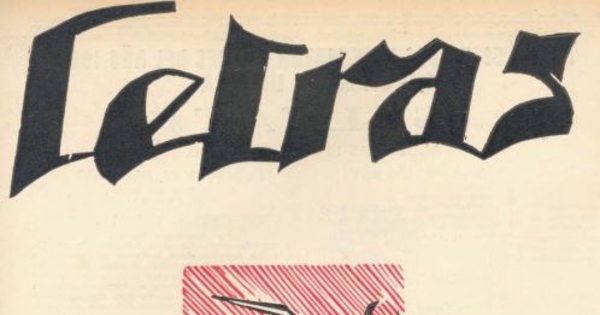 Letras no. 22, julio de 1930