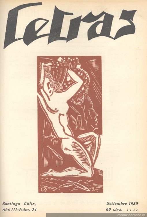 Letras no. 24, setiembre de 1930