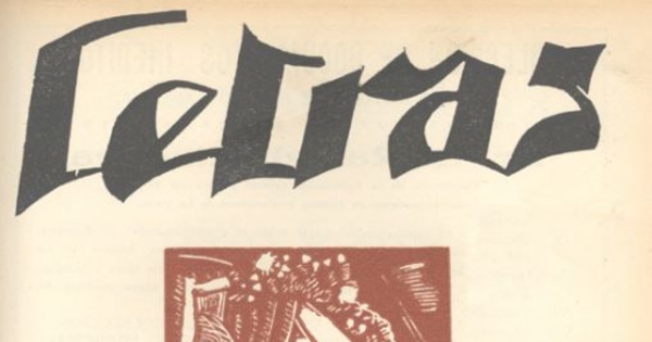 Letras no. 24, setiembre de 1930