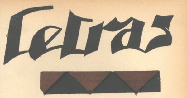 Letras no. 26 y 27, nov. y dic. de 1930