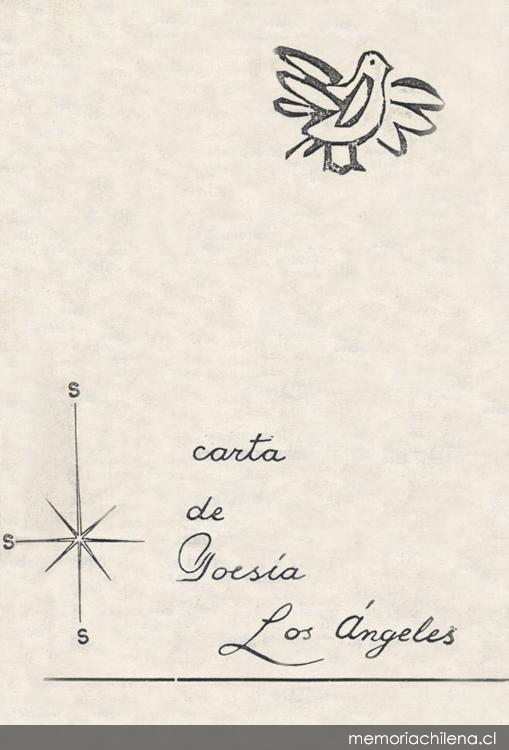Portada de Carta de poesía: número 1, 1967 - Memoria Chilena, Biblioteca  Nacional de Chile