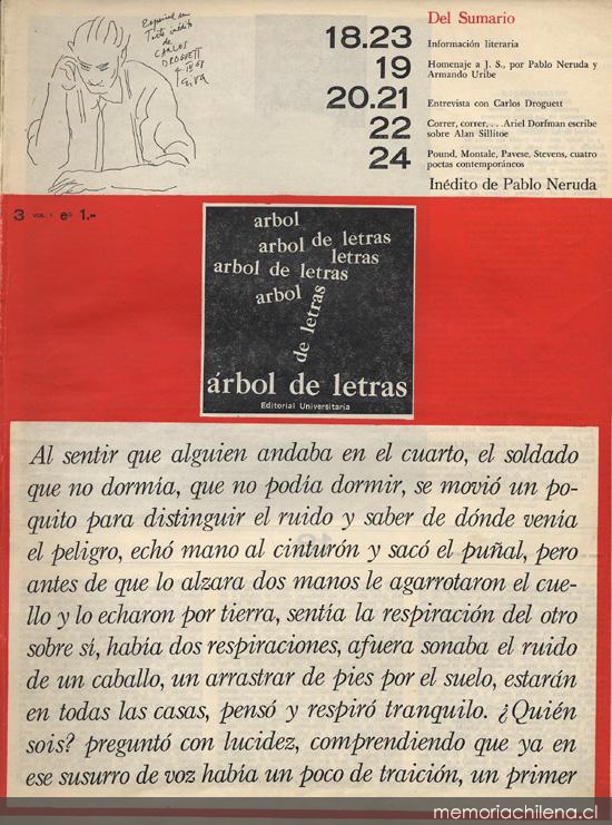 Árbol de Letras : n° 3, febrero de 1968