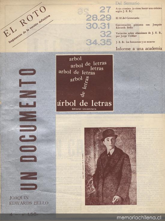 Árbol de Letras : n° 4, marzo de 1968