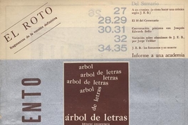 Árbol de Letras : n° 4, marzo de 1968