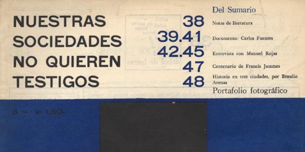 Árbol de Letras : n° 5, abril de 1968