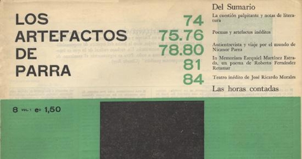 Árbol de Letras : n° 8, julio de 1968