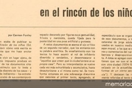 En el rincón de los niños