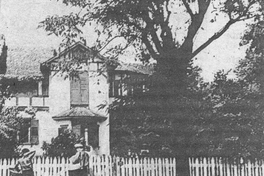 Casa de José Donoso en la calle Constanza, hoy Av. Holanda