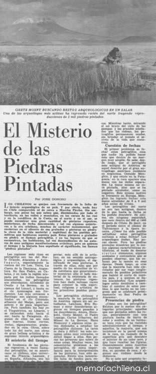 El misterio de las piedras pintadas