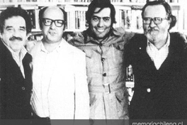 Escritores latinoamericanos, Gabriel García Márquez, Jorge Edwards, Mario Vargas Llosa y José Donoso