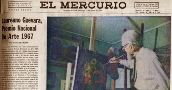 Laureano Guevara, Premio Nacional de Arte 1967