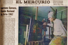 Laureano Guevara, Premio Nacional de Arte 1967