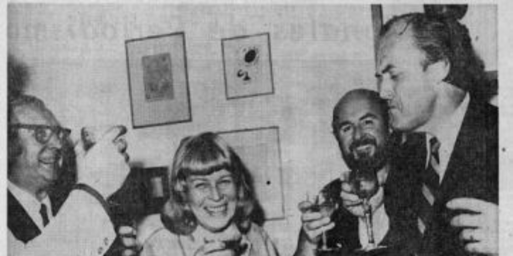 Marta Colvin Premio Nacional de Arte 1970