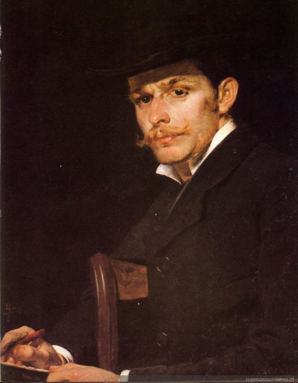 Retrato del pintor Pablo Burchard